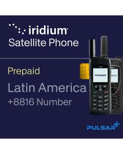Iridium Satellite Phone Airtime Prepaid Service Latin America Plan