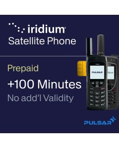 Iridium Prepaid 100 Min with No Additional Validity Time