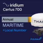 Iridium Certus 700 Maritime Annual Plans